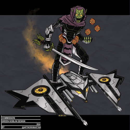 COMMISSION GREEN GOBLIN Design