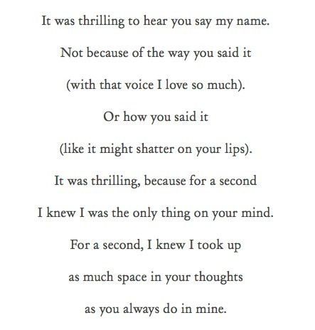 Be Mine. — This poem………