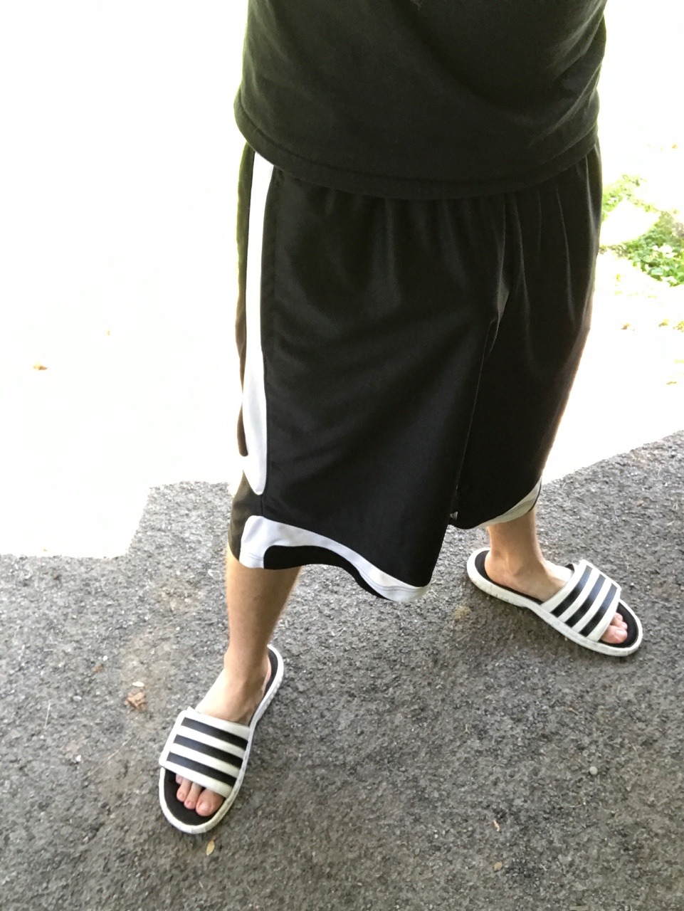 basketballshortsbro:  Need a fag to worship my slides and blow me while I smoke