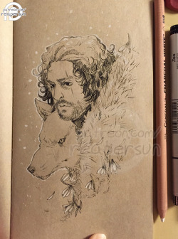 Support me on Patreon! =&gt; Reapersun@Patreondrew a Jon Snow while watchin GoT last night~