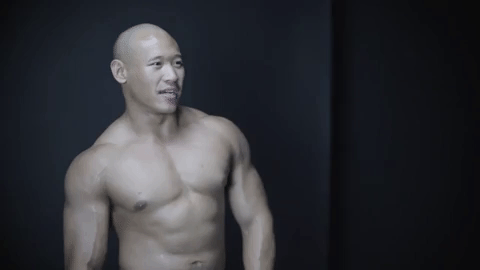 prettydudesweb: BTS: Charlit Dae Charlit on set shooting for the Pretty Dudes BEEFCAKE calendar