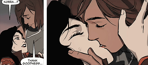 chimis-changa:Beautiful sunset. It is.The Legend of Korra: Turf Wars vol. I