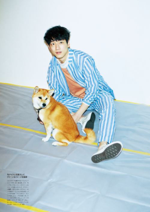 coffingrover:Kentaro Sakaguchi (坂口健太郎) | Men’s Non-No, July 2017