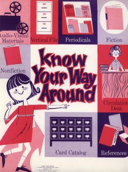 bobbycaputo:    Adorable Midcentury Posters Teaching Kids How to Use the Library   