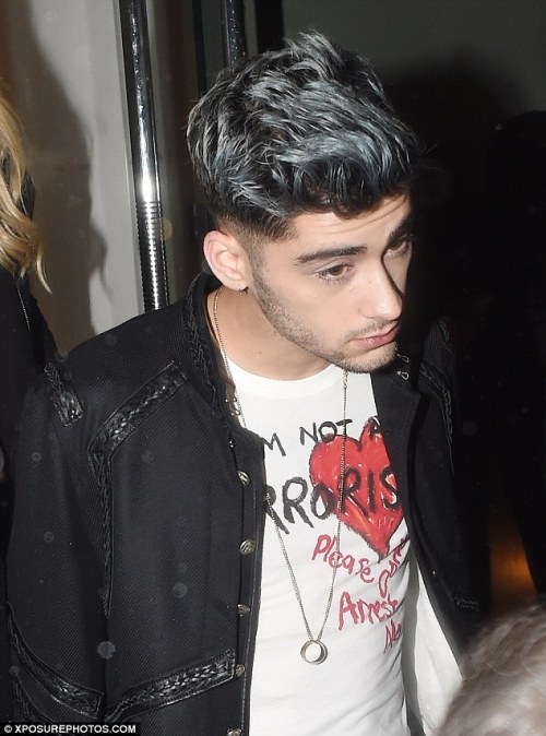 Zayn out in London - October 29, 2015