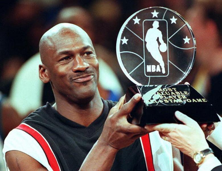 15 YEARS AGO TODAY |2/8/98| Michael Jordan was named the 1998 NBA All-Star Game MVP.