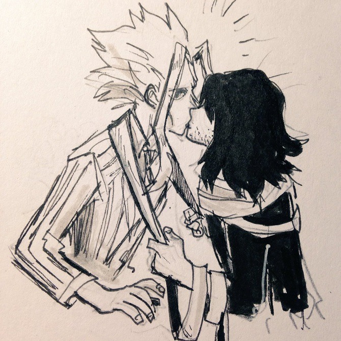 elektrisktmonster:HAPPY BIRTHDAY TO MY FATHER ALL MIGHT… i hope he knows that i