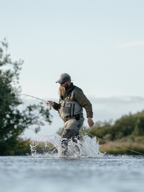 “It’s all in the technique. Slow down, things seem to work better. You look at fly fishi