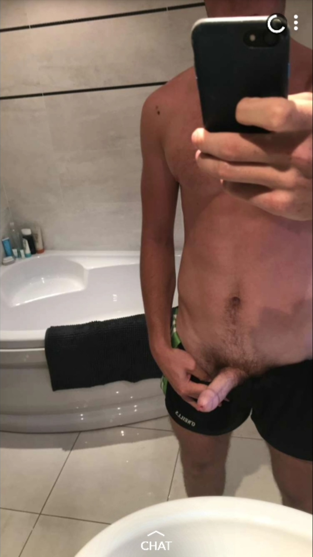 freeteenbaits:  Jamie 19 year old straight Irish GAA Player showing off his hairy