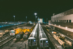 nyc-subway:  Train Yard, NY. via mrjka 