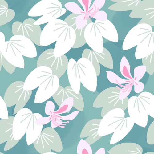bauhinia tiles