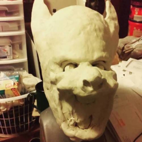 Anyone tried molding a sculpt with an open mouth?