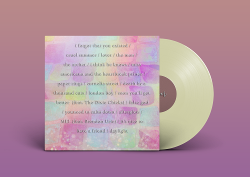 nowimcoveredinyou:@tsnation event 04 | album redesign[ Lover ]In honor of fever dreams, bad boys, co