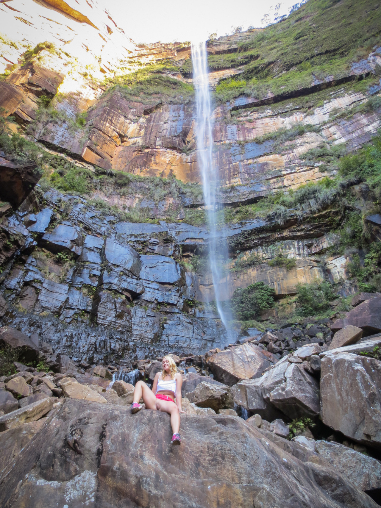 I decided to do a little rock climbing while I was there =) There are even more rock