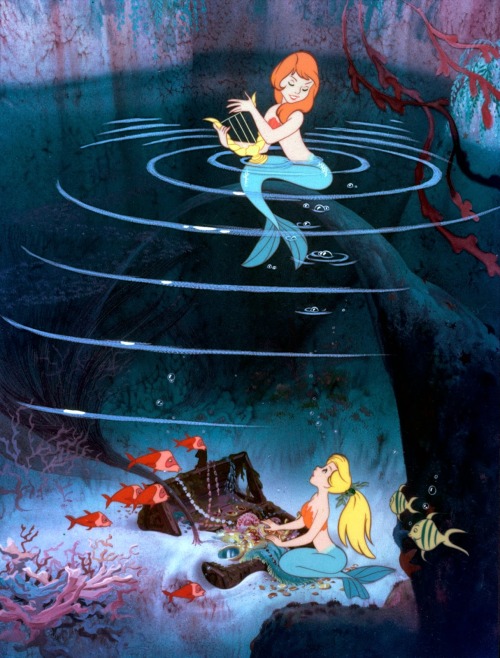 scurviesdisneyblog - A preliminary cel set-up for Peter Pan (x)