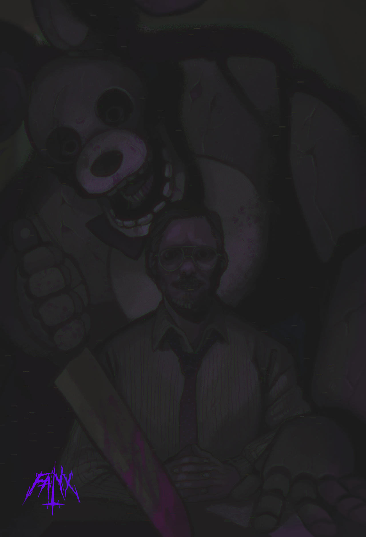 you may not recognize me at first, but i assure you it's still me #fna, William Afton