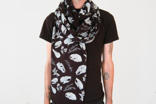 littlealienproducts:Skull Scarf // $28