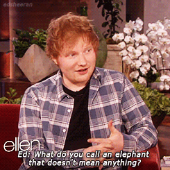edsheeran:  Ed Sheerantells a classic joke! X 