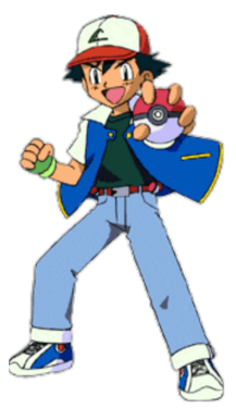 animated-character-of-the-day: Today’s character of the day is: Ash Ketchum aka Satoshi Tajiri from Pokemon