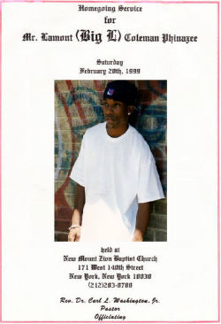 Lamont “Big L” Coleman (May 30,