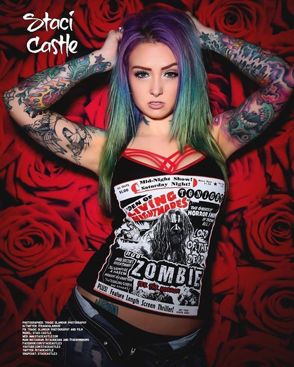 stacicastle:  Super stoked to be published in the @ladiesofmetal issue of @xpressions_magazine