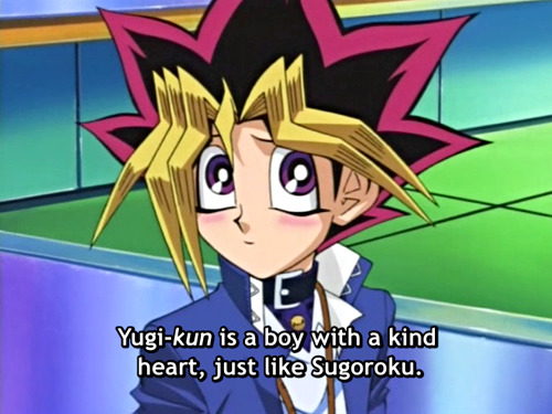 amythewhitetiger:  seto-kaibae:I’m really sad that I see Yugi left out of things. Yugi is so downplayed and unloved sometimes. I love Yami as much as the next person but Yugi is literally the best part of the show and he needs respect  for all of your