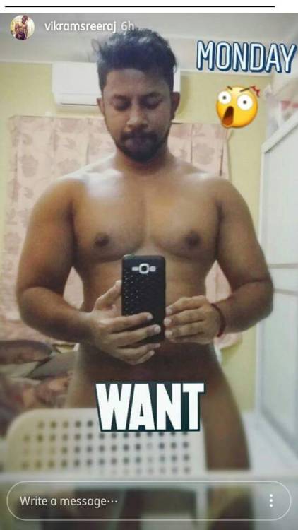 arum-thegayswager: Hot vikram sree raj Indian hottie