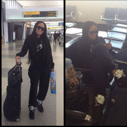 looks like tahirys got some shoe game _hmmm