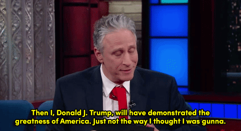 micdotcom:Jon Stewart delivers a hopeful message in the face of Trump during surprise