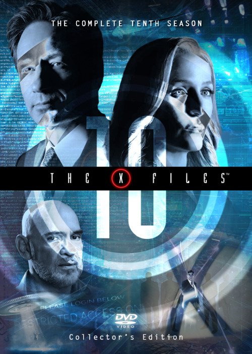 afishcalledwarren:  Decided to make a DVD cover for the upcoming season of The X-Files. @thexfilesfo