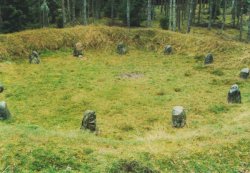 lamus-dworski:  Ancient stone circles from c. 1st-2nd centuries AD in Grzybnica, Poland. Photos via muzeum.koszalin.pl 