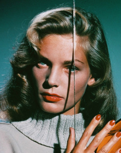 orwell: Portrait of Lauren Bacall, 1950’s