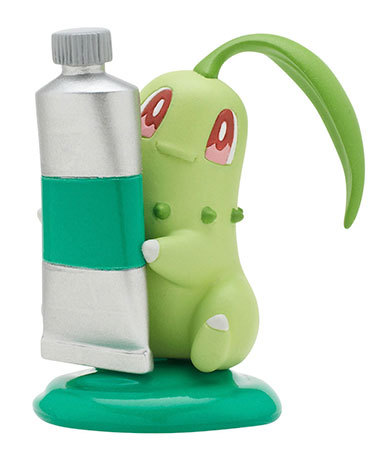 sofubis:Pokemon Palette Color Collection ~ Green ~ (kitan club)