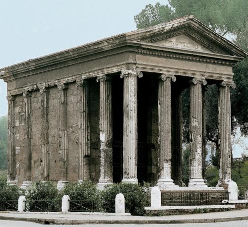 lady-disdain-is-yet-living:Temple of Portunus (Temple of “Fortuna Virilis”) Rome, Italy,