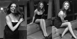 goanie:  Diana Rigg. Stunning.