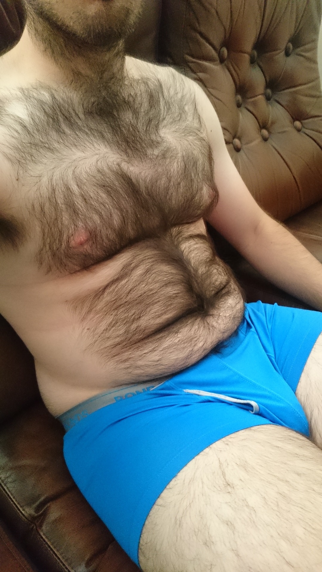 Hairy Mens Necks