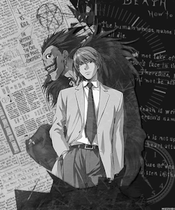 cifume:  &ldquo;If Kira gets caught, then he is evil.If Kira rules the world, then he is justice.”                 