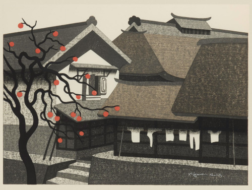 Kiyoshi Saito - Gardens, color woodblock prints