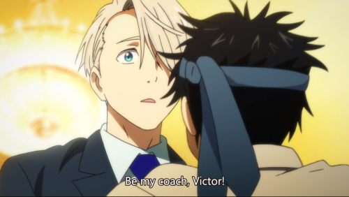 alovernamednight: I bet Viktor was reliving this moment when Yuri asked him to be his coach until he