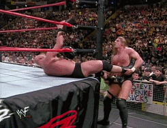 wrestlingchampions:  Stone Cold Steve Austin d. The Undertaker &amp;   HHH (w/Chyna) in