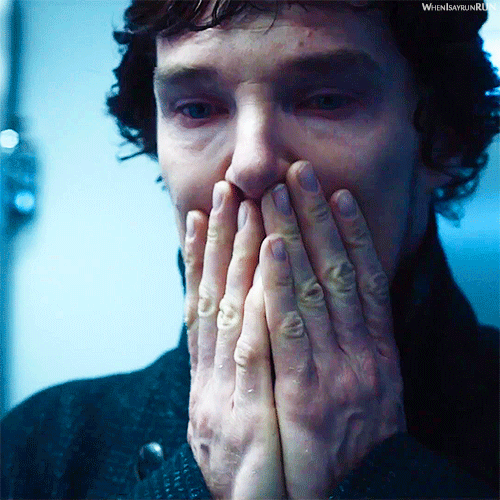 whenisayrunrun:The sequence of Sherlocks mental breakdown….