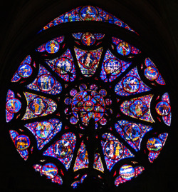 Renaissance-Art:    Medieval Rose Windows 