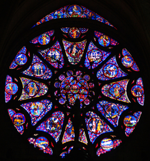 renaissance-art:  Medieval Rose Windows