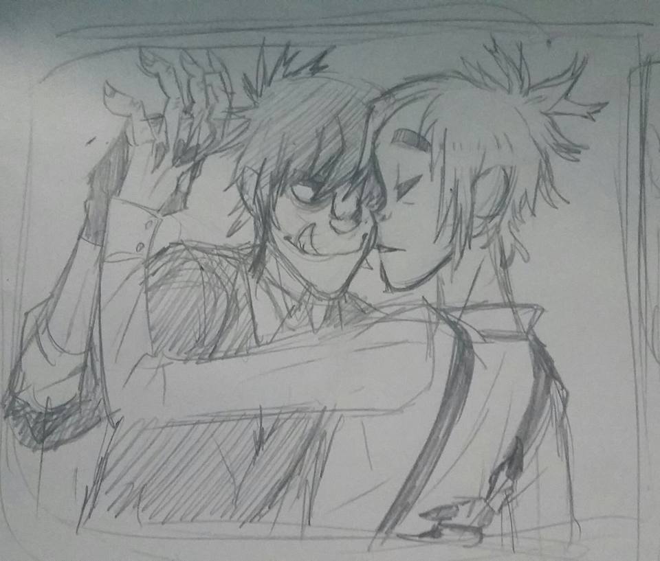 vane-r-sutcliff:  Hora del tango.Y Noodle lo sabe. 