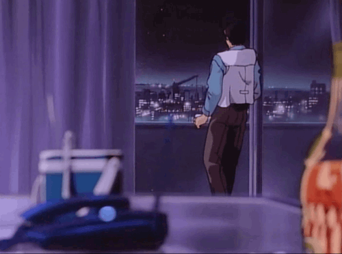 that 90's anime aesthetic