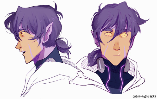 cherryandsisters:some sketches of keith in an au where he grew up with the blade of marmora :B i lik