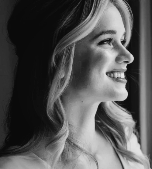 ELIZABETH LAIL photographed on her wedding day by Forged in the North