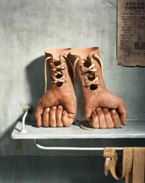 Boxing Gloves by Hugh Kretschmer