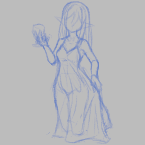 Fancy Elf, Maybe Shes At A Party Or Somethin