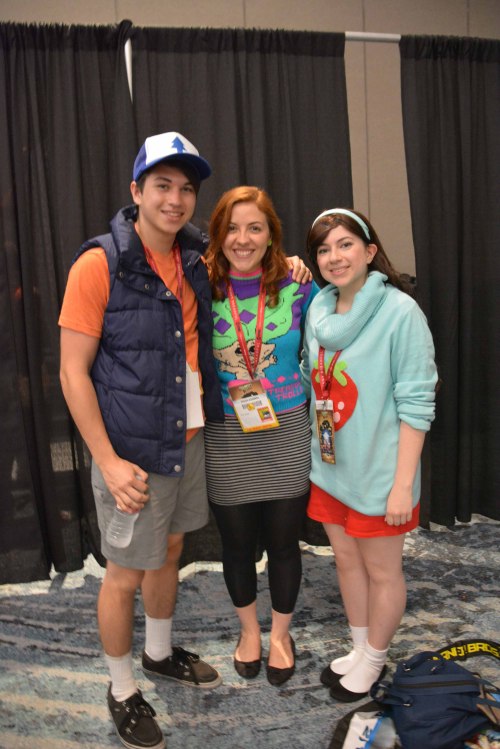 ariel-is-mabel:So, Comic-Con was incredible, you guys. Gravity Falls has absolutely the most amazing